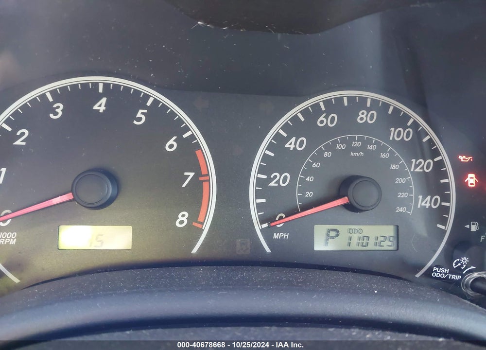 2009 TOYOTA COROLLA S VIN: 2T1BU40E99C178900
