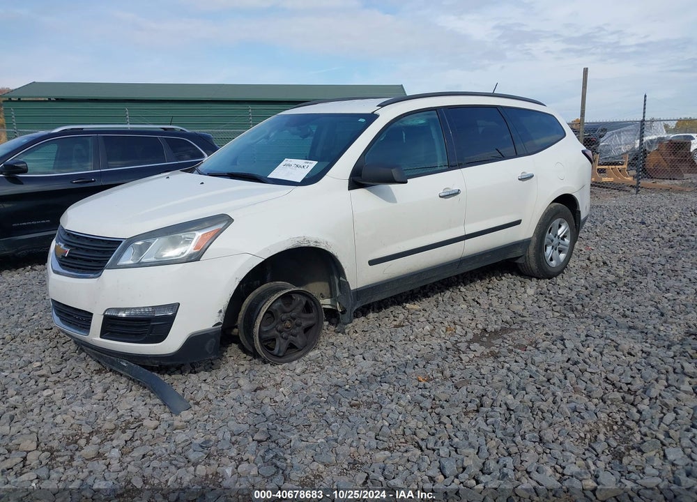 2013 CHEVROLET TRAVERSE LS VIN: 1GNKVFED0DJ127704