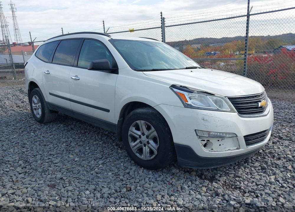 2013 CHEVROLET TRAVERSE LS VIN: 1GNKVFED0DJ127704