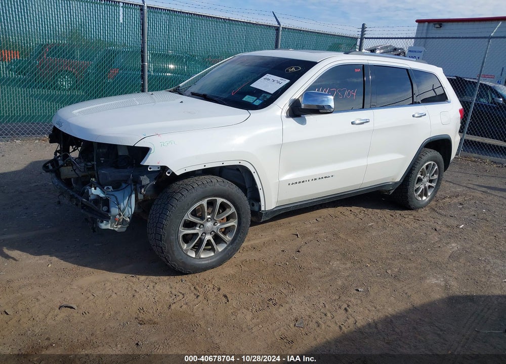 2016 JEEP GRAND CHEROKEE LIMITED VIN: 1C4RJFBG0GC363683