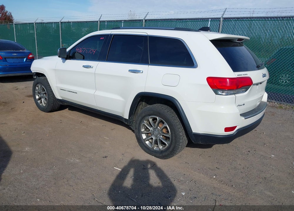 2016 JEEP GRAND CHEROKEE LIMITED VIN: 1C4RJFBG0GC363683