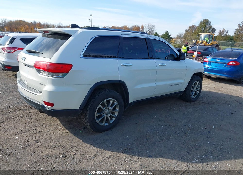 2016 JEEP GRAND CHEROKEE LIMITED VIN: 1C4RJFBG0GC363683