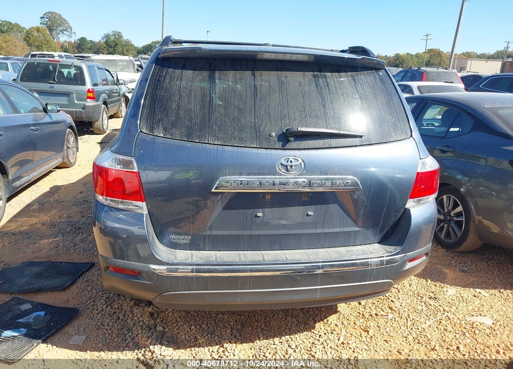 2013 TOYOTA HIGHLANDER LIMITED V6 VIN: 5TDYK3EH5DS134552
