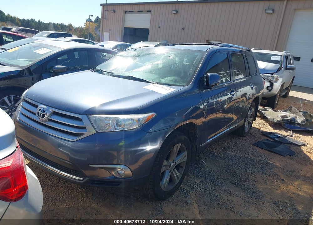 2013 TOYOTA HIGHLANDER LIMITED V6 VIN: 5TDYK3EH5DS134552