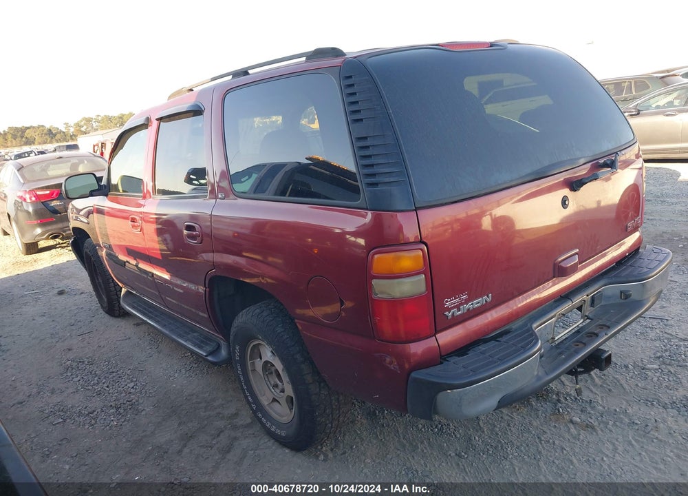 2003 GMC YUKON SLT VIN: 1GKEC13ZX3R160212
