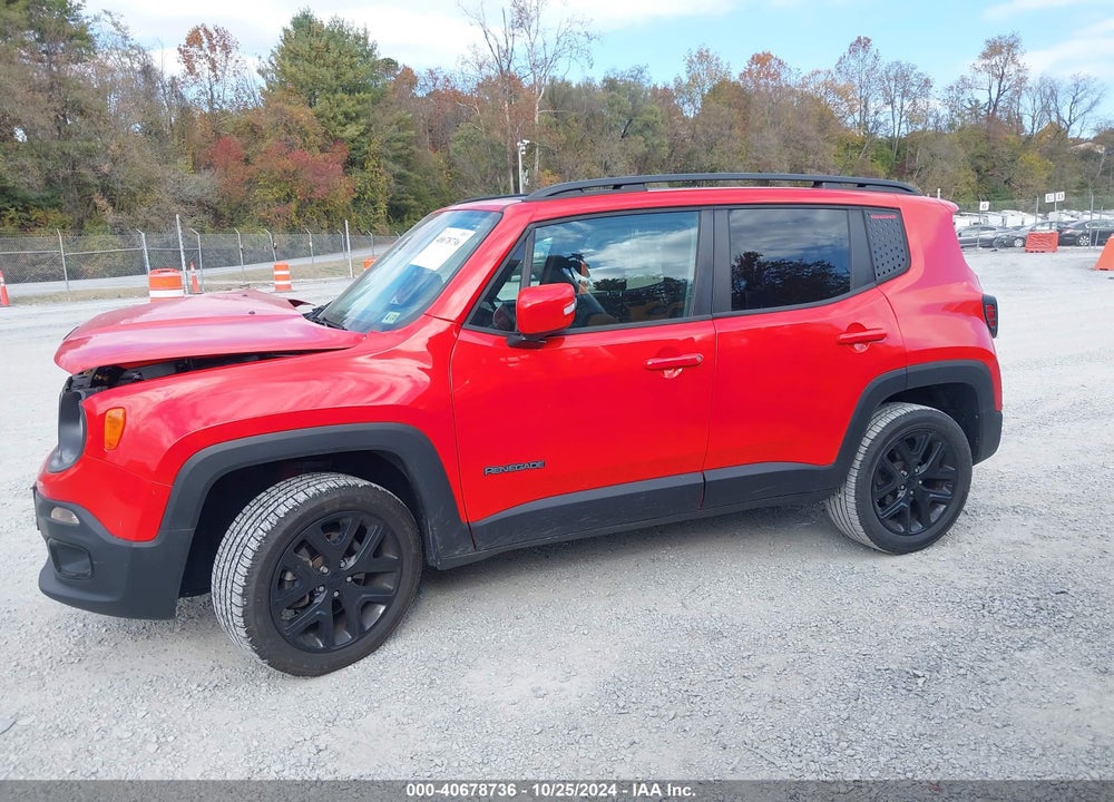2017 JEEP RENEGADE ALTITUDE 4X4 VIN: ZACCJBBB0HPF64158