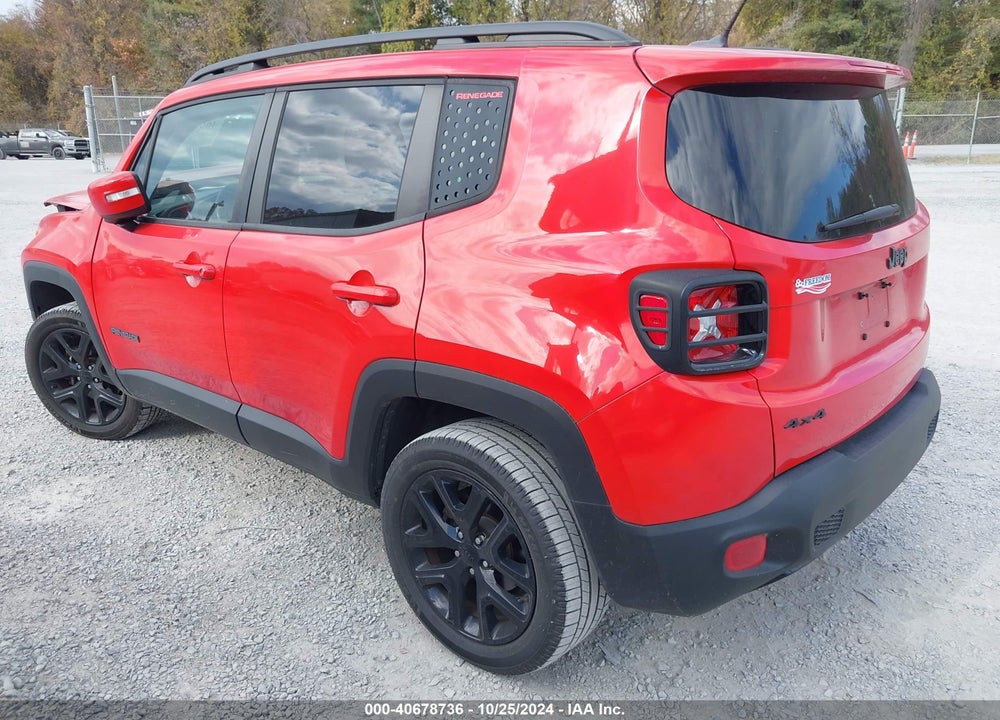 2017 JEEP RENEGADE ALTITUDE 4X4 VIN: ZACCJBBB0HPF64158