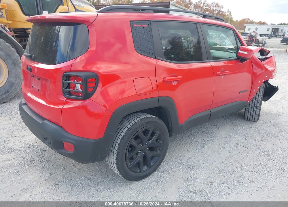 2017 JEEP RENEGADE ALTITUDE 4X4 VIN: ZACCJBBB0HPF64158