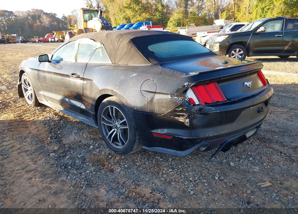2017 FORD MUSTANG ECOBOOST PREMIUM VIN: 1FATP8UH0H5245280