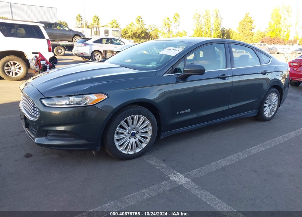 2016 FORD FUSION HYBRID S VIN: 3FA6P0UU8GR126240