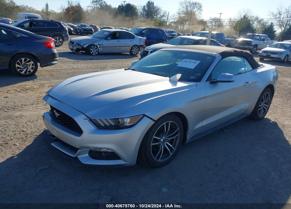 2017 FORD MUSTANG ECOBOOST PREMIUM VIN: 1FATP8UH3H5254250