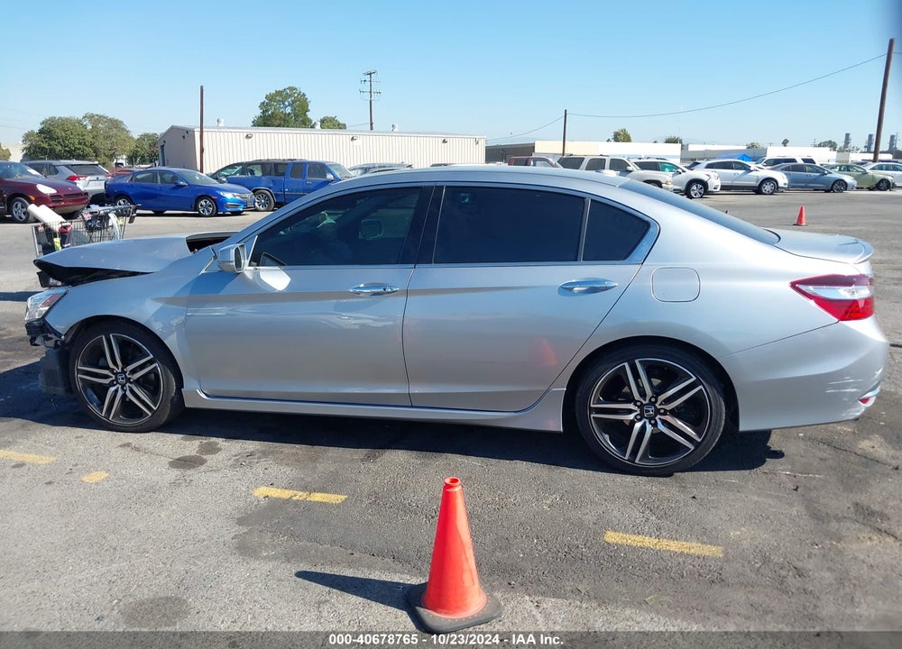 2017 HONDA ACCORD TOURING V6 VIN: 1HGCR3F90HA031606