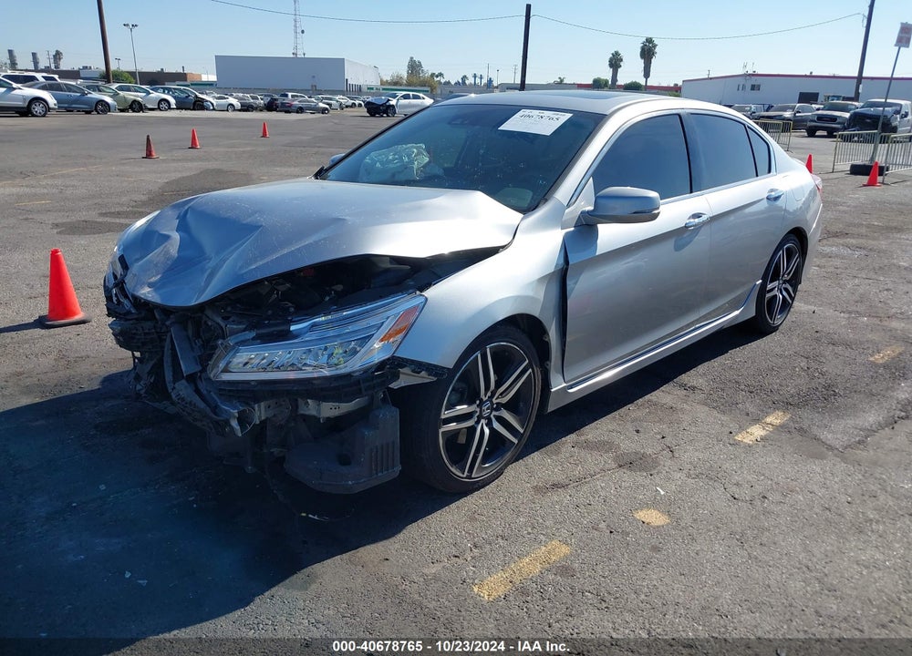 2017 HONDA ACCORD TOURING V6 VIN: 1HGCR3F90HA031606