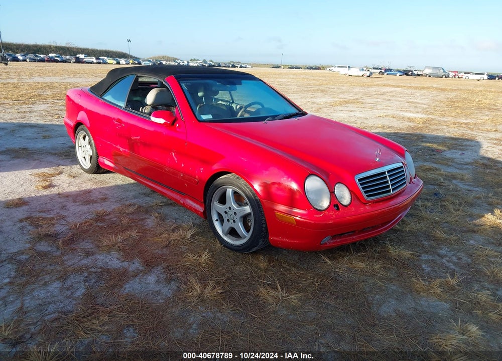 2003 MERCEDES-BENZ CLK 430 VIN: WDBLK70G73T132333