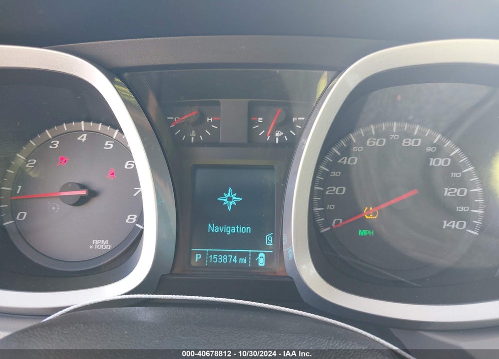 2012 CHEVROLET EQUINOX LTZ VIN: 2GNFLFE50C6278926