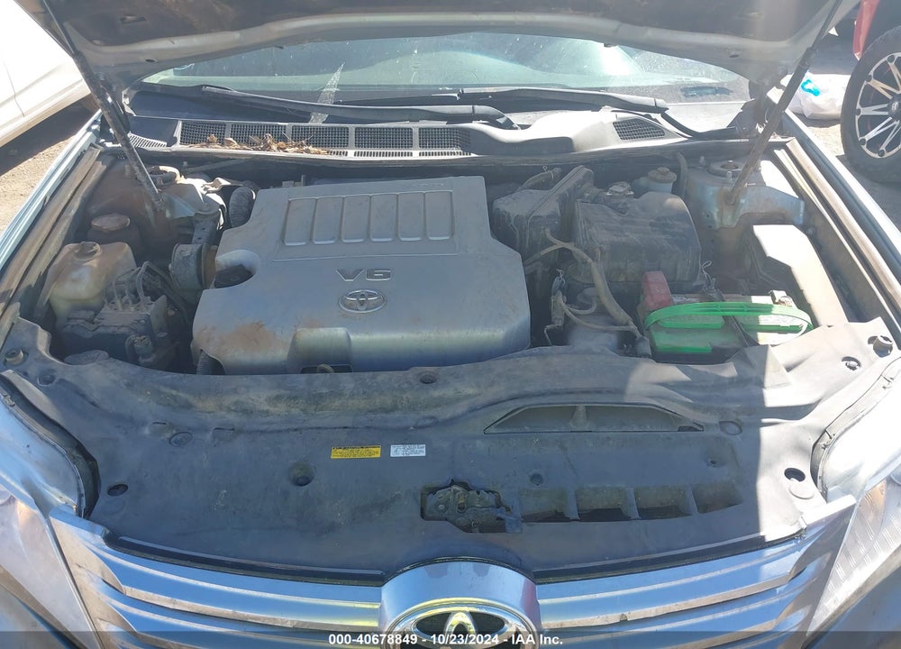 2011 TOYOTA AVALON VIN: 4T1BK3DBXBU380987