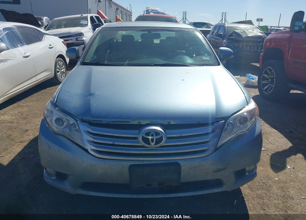 2011 TOYOTA AVALON VIN: 4T1BK3DBXBU380987