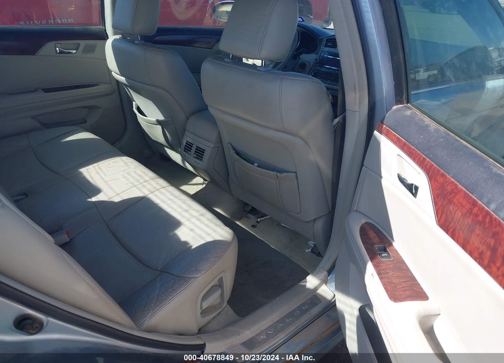 2011 TOYOTA AVALON VIN: 4T1BK3DBXBU380987