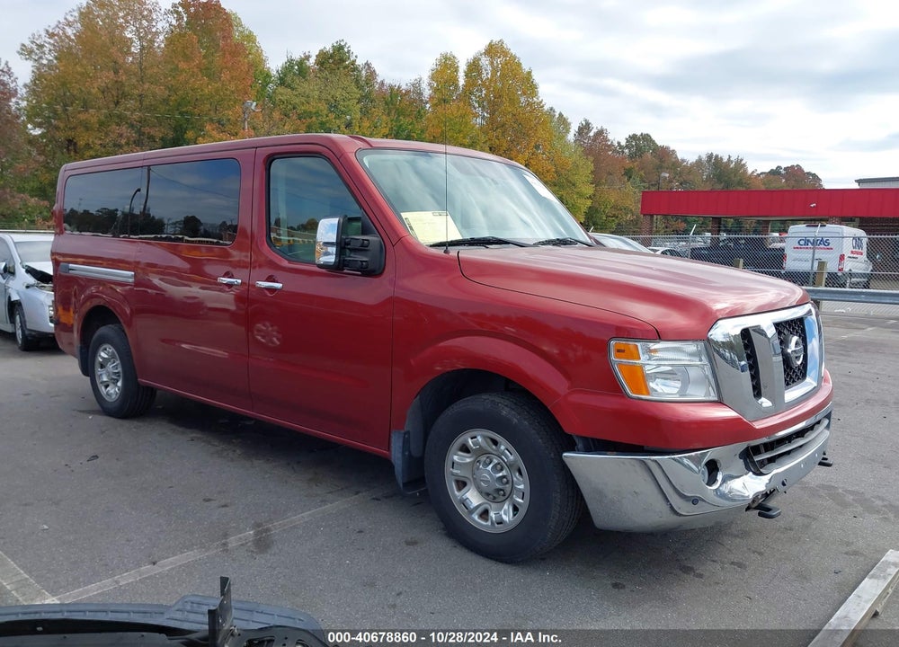 2016 NISSAN NV PASSENGER NV3500 HD SL V8 VIN: 5BZAF0AA0GN852629