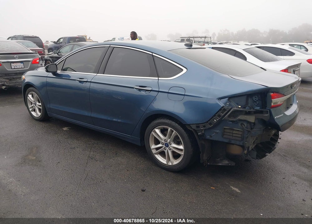 2018 FORD FUSION SE VIN: 3FA6P0HD4JR214042
