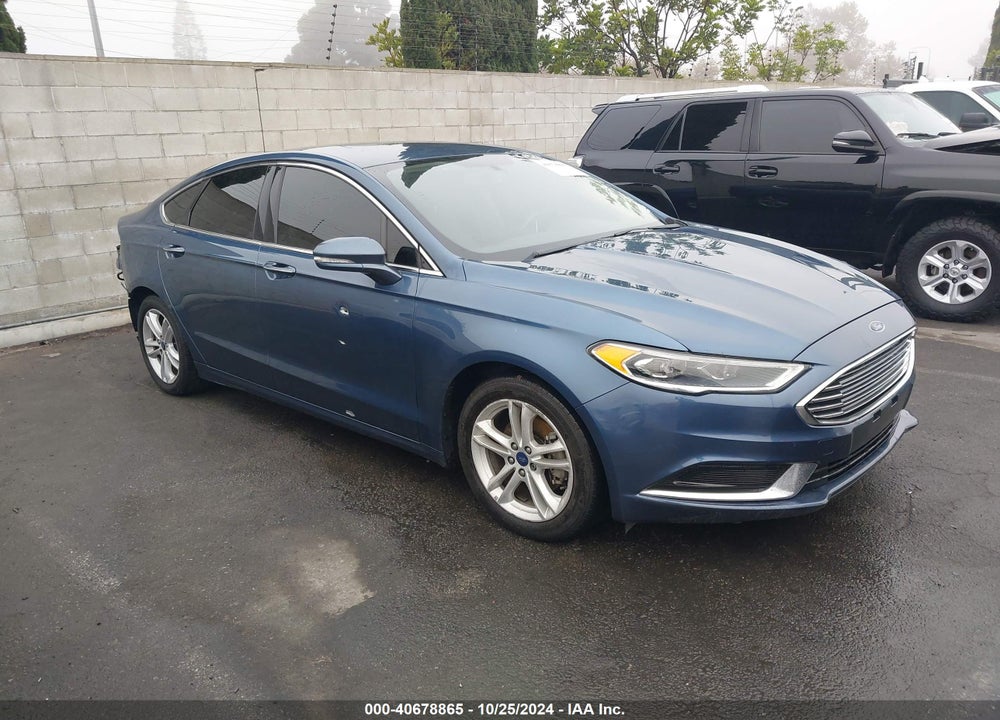 2018 FORD FUSION SE VIN: 3FA6P0HD4JR214042