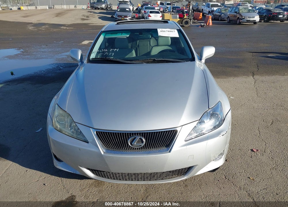 2008 LEXUS IS 250 VIN: JTHBK262885052383