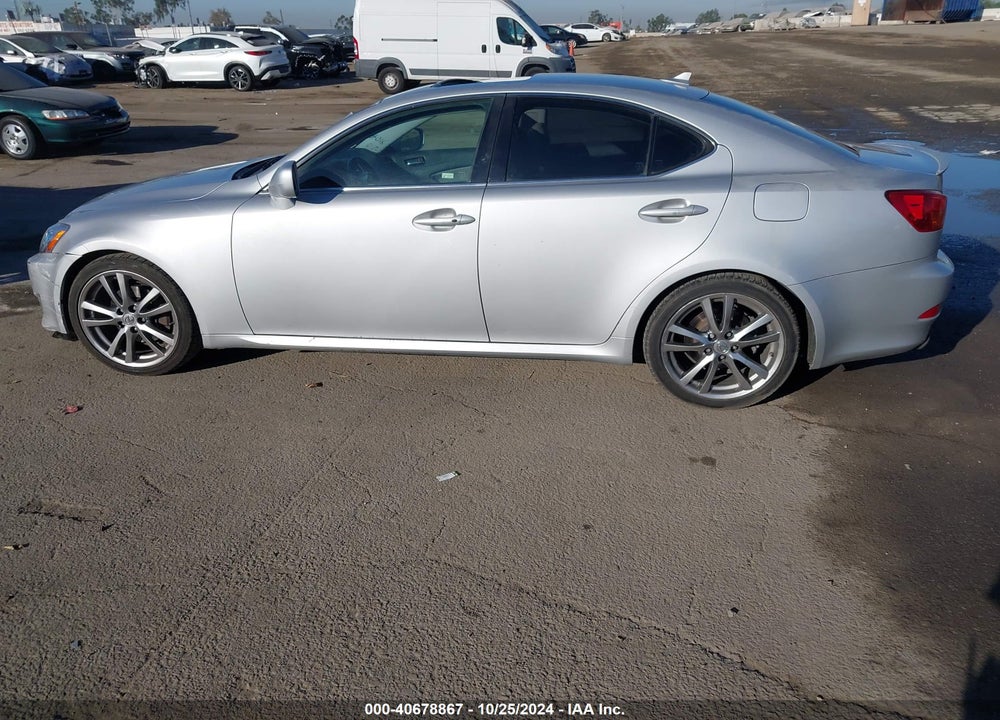 2008 LEXUS IS 250 VIN: JTHBK262885052383