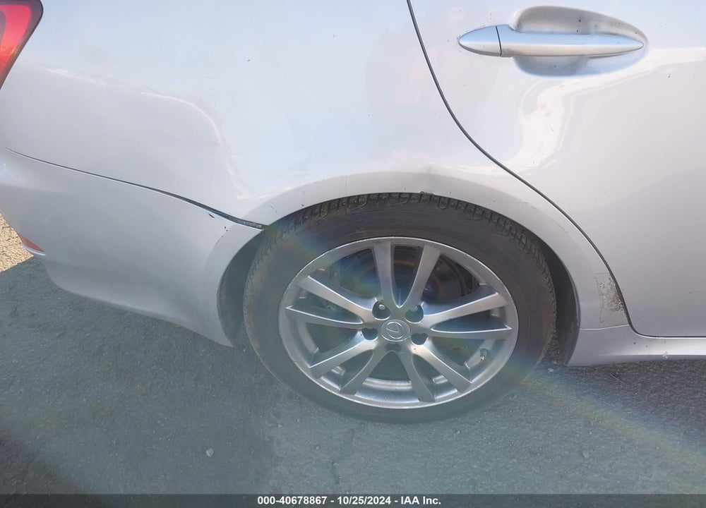 2008 LEXUS IS 250 VIN: JTHBK262885052383