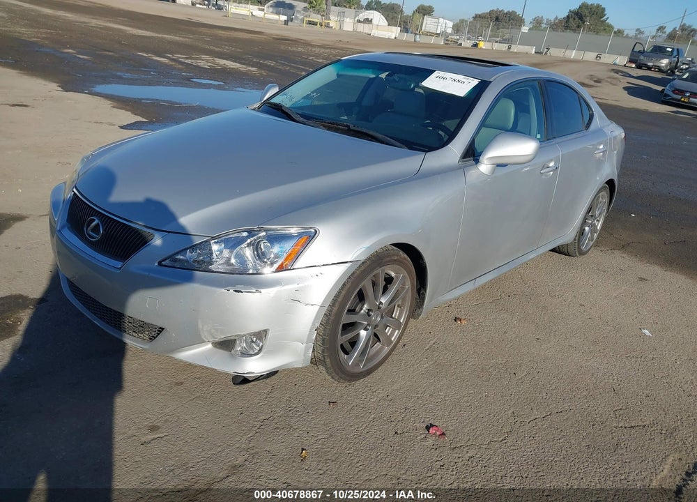 2008 LEXUS IS 250 VIN: JTHBK262885052383