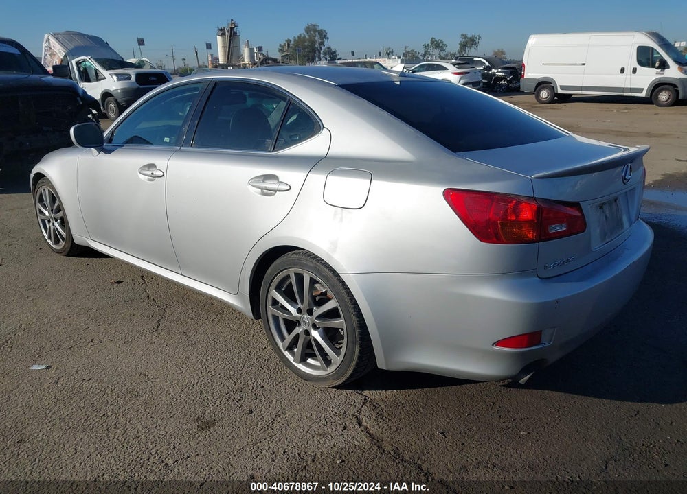 2008 LEXUS IS 250 VIN: JTHBK262885052383