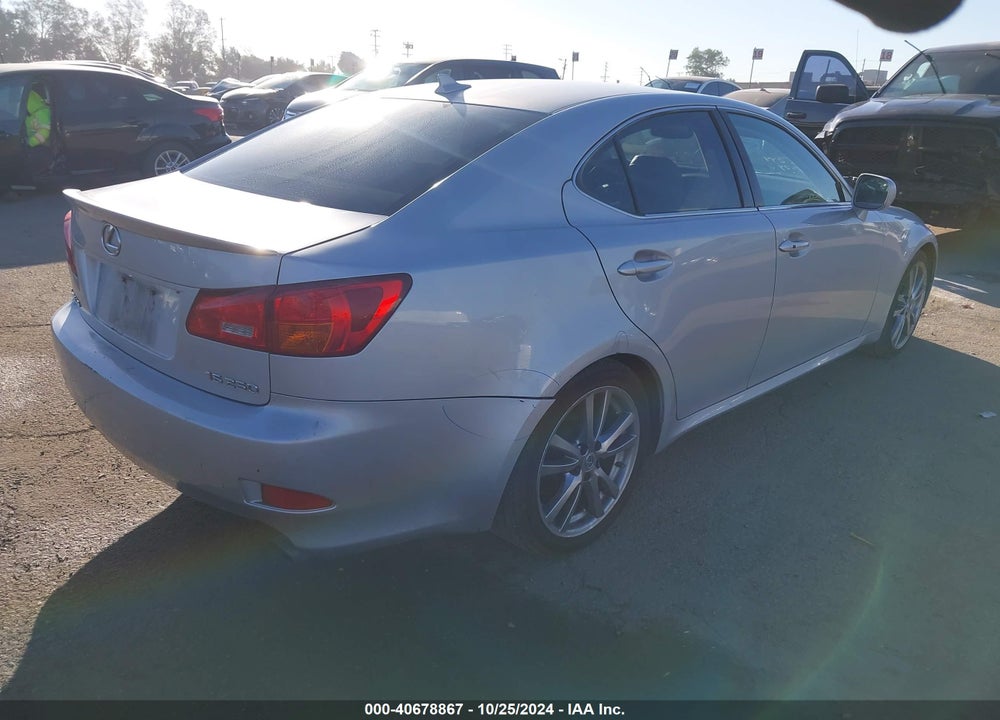 2008 LEXUS IS 250 VIN: JTHBK262885052383