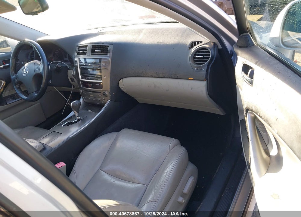 2008 LEXUS IS 250 VIN: JTHBK262885052383