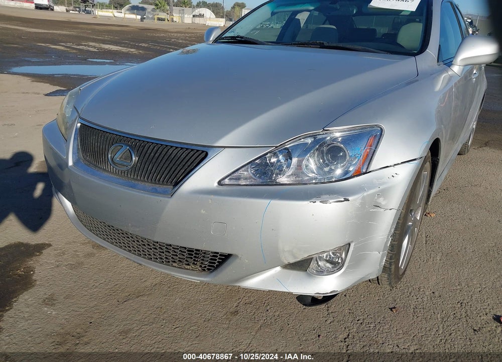 2008 LEXUS IS 250 VIN: JTHBK262885052383