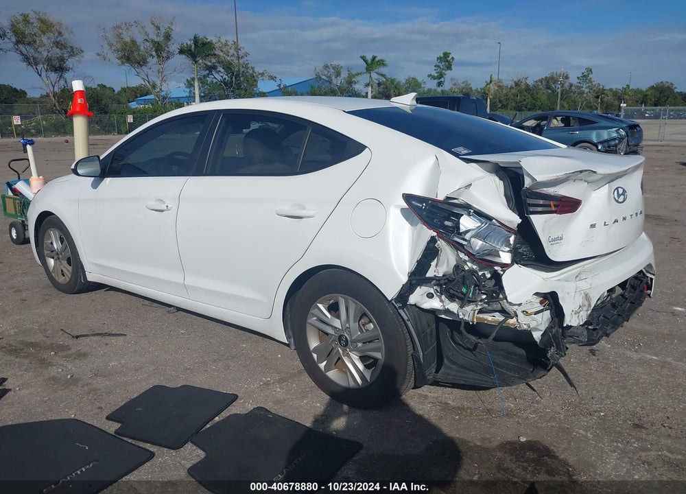 2020 HYUNDAI ELANTRA SEL VIN: 5NPD84LF0LH602230