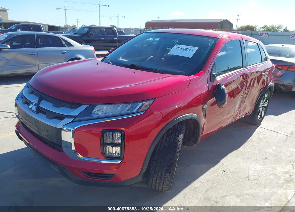 2020 MITSUBISHI OUTLANDER SPORT 2.0 ES VIN: JA4AP3AU1LU026987