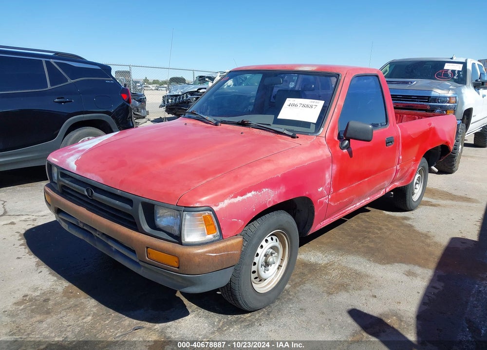 1992 TOYOTA PICKUP 1/2 TON SHORT WHLBASE STB VIN: 4TARN81A1NZ017287