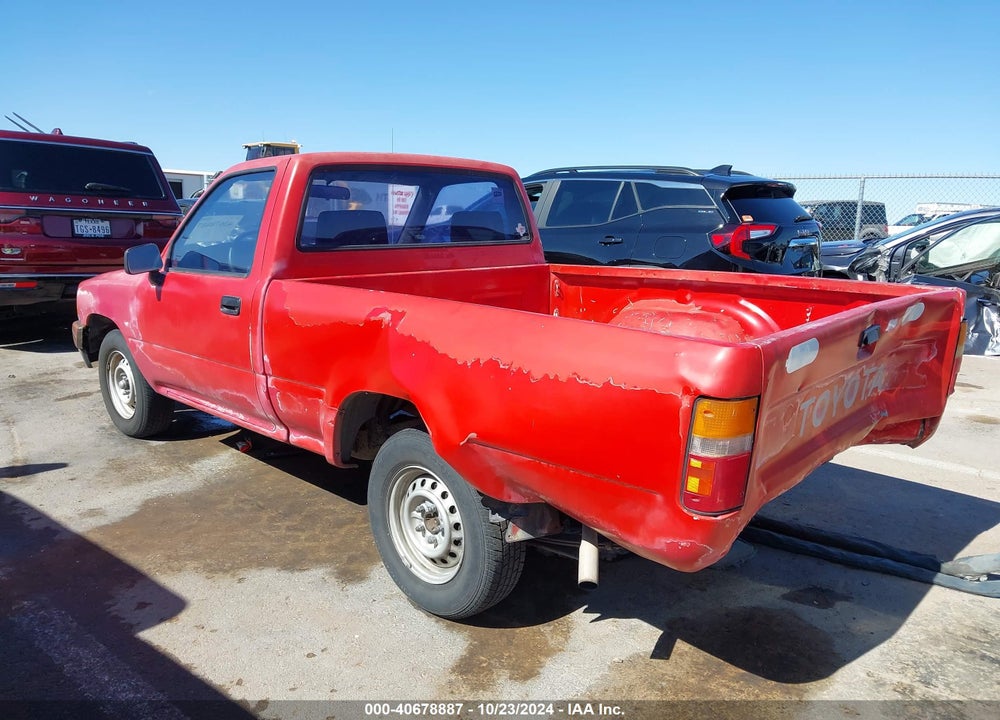 1992 TOYOTA PICKUP 1/2 TON SHORT WHLBASE STB VIN: 4TARN81A1NZ017287