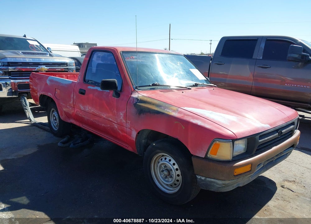 1992 TOYOTA PICKUP 1/2 TON SHORT WHLBASE STB VIN: 4TARN81A1NZ017287