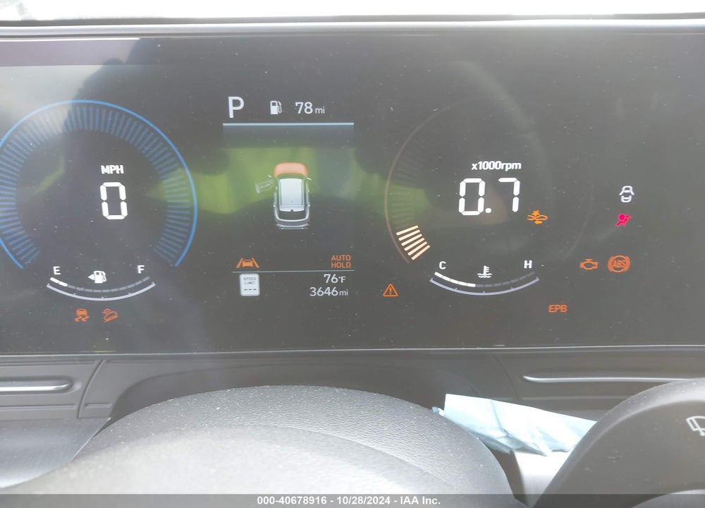 2024 HYUNDAI KONA SEL VIN: KM8HB3ABXRU100431