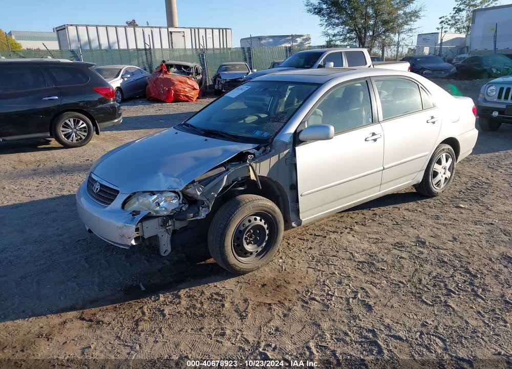 2007 TOYOTA COROLLA LE VIN: JTDBR32E470110424