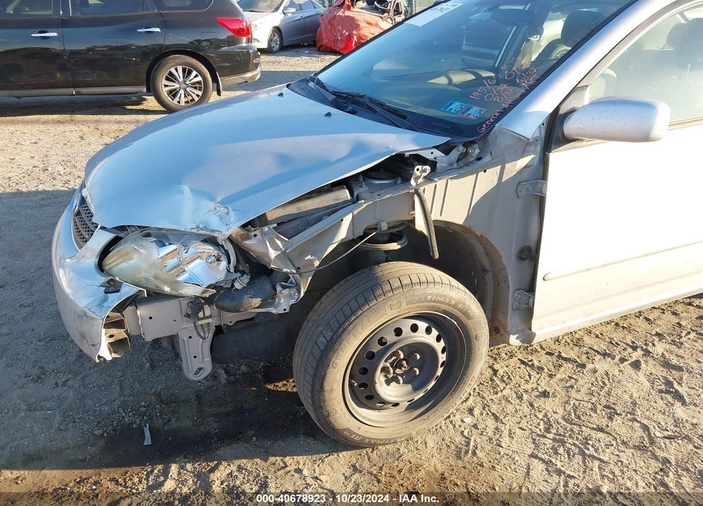 2007 TOYOTA COROLLA LE VIN: JTDBR32E470110424