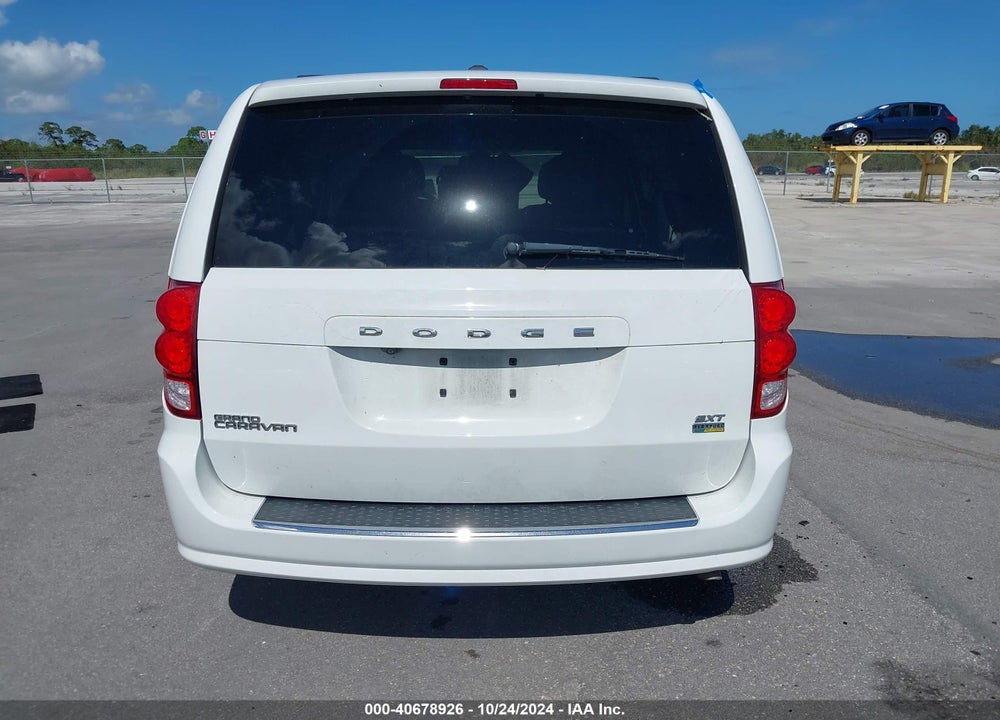 2019 DODGE GRAND CARAVAN SXT VIN: 2C4RDGCGXKR701358