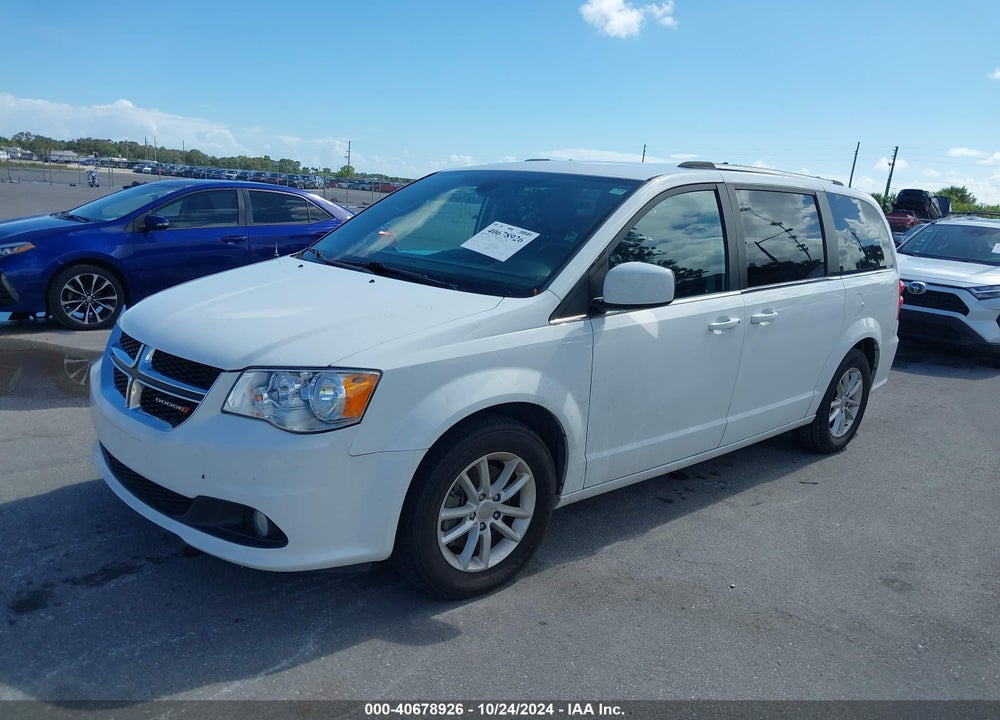 2019 DODGE GRAND CARAVAN SXT VIN: 2C4RDGCGXKR701358
