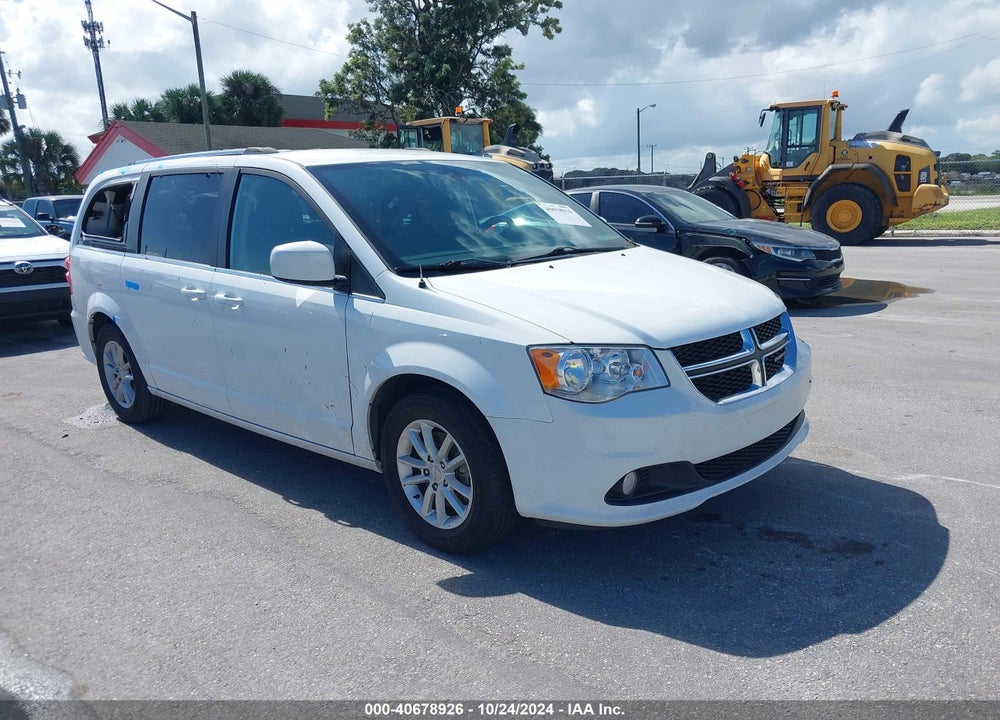 2019 DODGE GRAND CARAVAN SXT VIN: 2C4RDGCGXKR701358