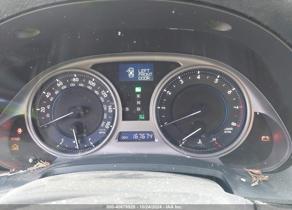 2007 LEXUS IS 350 VIN: JTHBE262372009707