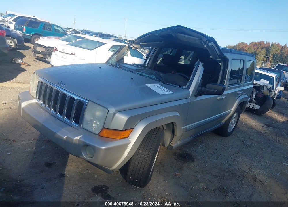 2008 JEEP COMMANDER SPORT VIN: 1J8HH48K38C230725