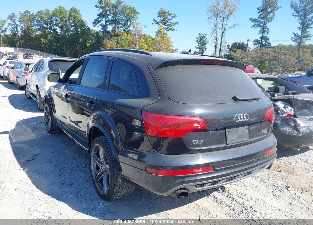 2014 AUDI Q7 3.0T S LINE PRESTIGE VIN: WA1DGAFE6ED017529