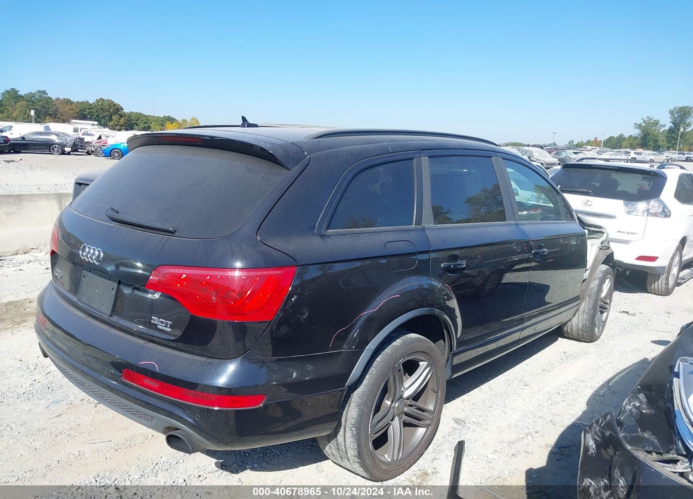 2014 AUDI Q7 3.0T S LINE PRESTIGE VIN: WA1DGAFE6ED017529