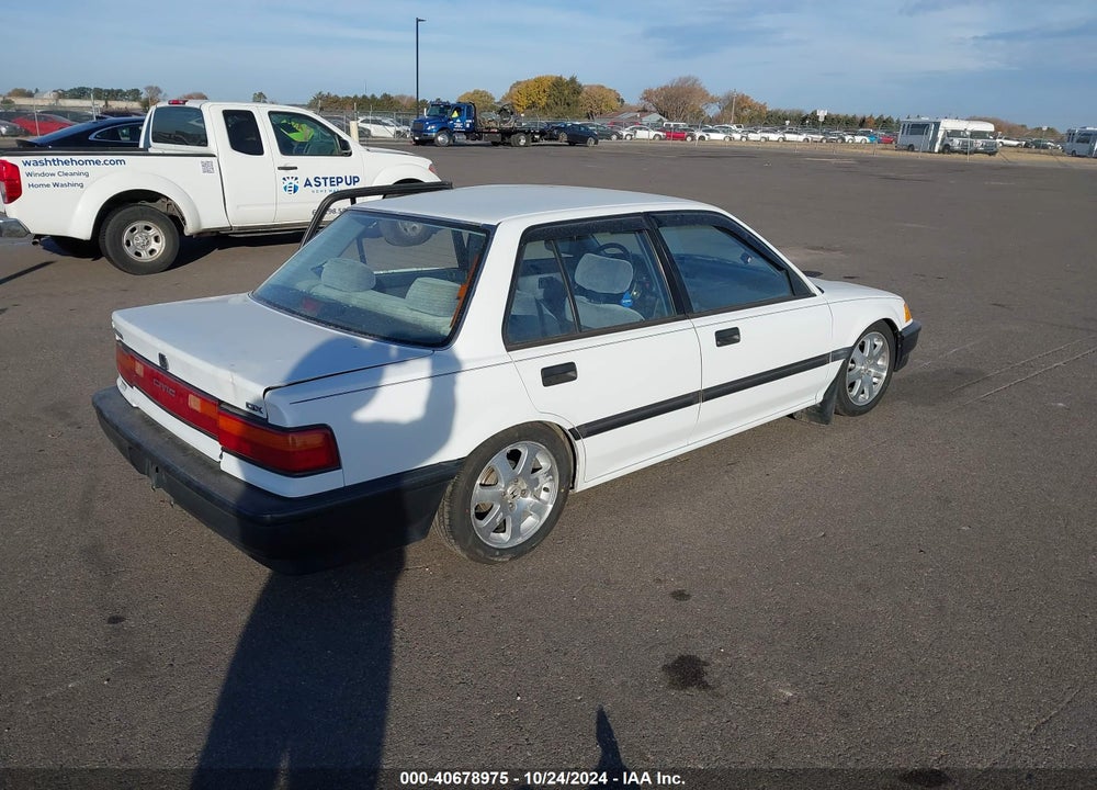 1991 HONDA CIVIC DX VIN: JHMED364XMS024806
