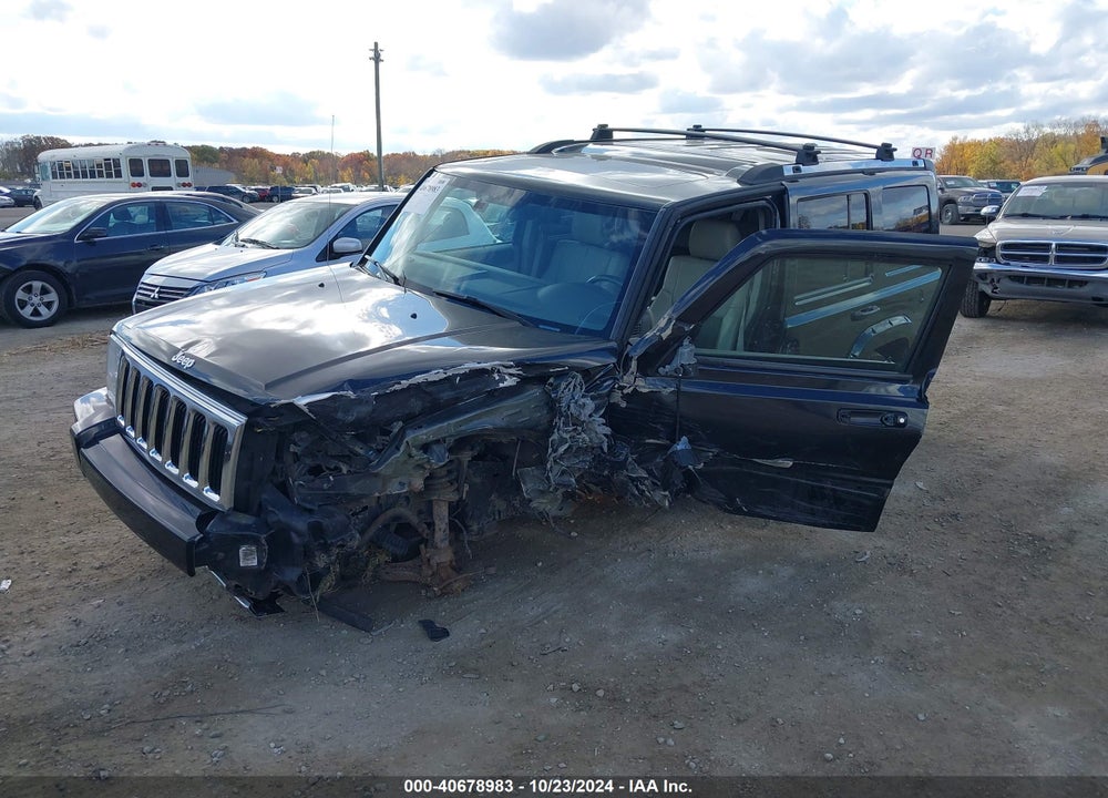 2010 JEEP COMMANDER LIMITED VIN: 1J4RG5GT3AC108784